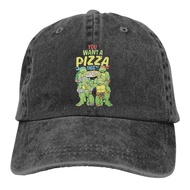 Couple Version Mutant Ninja Turtles Want A Pizza No. 1 In Sales Adjustable Caps Presents