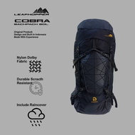 Tas Ransel Hiking 60L Tahan Air - Tas Carrier Cobra - LEAFHOPPER COBRA dengan Fit Bionic & Suspensio