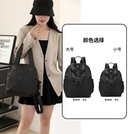 Black‑Colour Ladies 2‑in‑1 Backpack Beg Galang Wanita Warna Hitam Saiz Besar & Kecil Boleh Pilih 黑色女