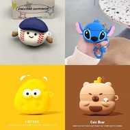 For HAVIT LIFE 01T Earphone Case Casing Personality Tennis Cheese Pattern