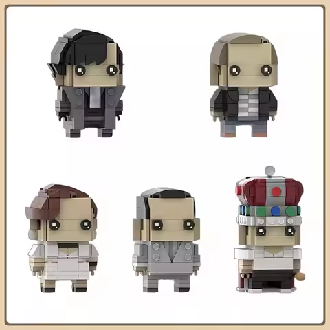 MOC Detective Movie Sherlocked Figures Watson Irene Jim Moriarty Brick Sets Building Blocks Kid Toys