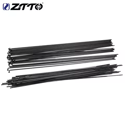 ZTTO 12pcs Bicycle Spokes DR390/P3/M1/M2/R1S Wheel Maintance Spokes With Nipples J-Bend 2.0 Straight