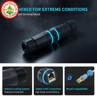 FENGFEI RJ45 CAT6 CAT6A CAT7 Waterproof Connector Ethernet LAN Adapter for Outdoor Road Monitoring C