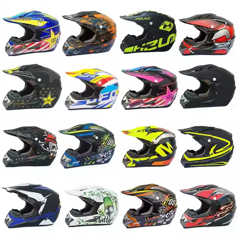 Kirim 3 Buah Hadiah Helm Sepeda Motor Helm Off-Road Sepeda Downhill AM DH Cross Helm Capacete Motocr