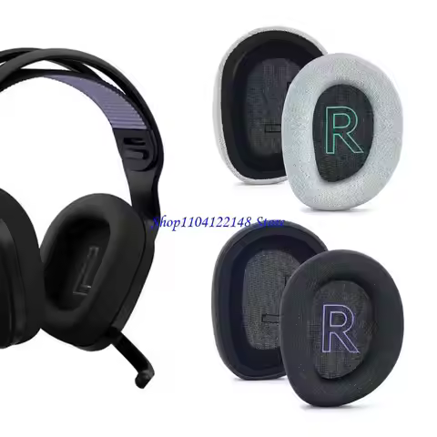 P9FA Quick Install Fabric Ear Cushions for G522 Headphones Ensuring Secure Comfort