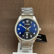 Citizen BI1031-51L Blue Analog Stainless Steel Quartz Men's Dress Casual Watch