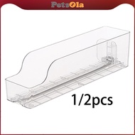 PETSOLA Refrigerator Drink Organizer Drink Storage Box Multifunction Sturdy Soda Can