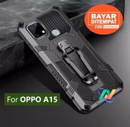CASING HP OPPO A15 MODEL BARU HARD CASE KLIP KESING SILIKON STANDING CASE
