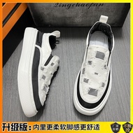 □✁  The new 2023 summer mens shoes breathable canvas shoes beggar a pedal recreational shoe city boy