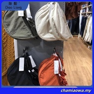 [Ready Stock] Nylon Uniqlo Crossbody Bag Bag Uniqlo Sling Bag Handbag Women Student Bag