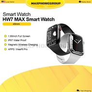 45MM Android Smart Watch 7 MAX Compatible With APPS Wearfit Pro Support Android 5.0 / I – 10.0 and Above.