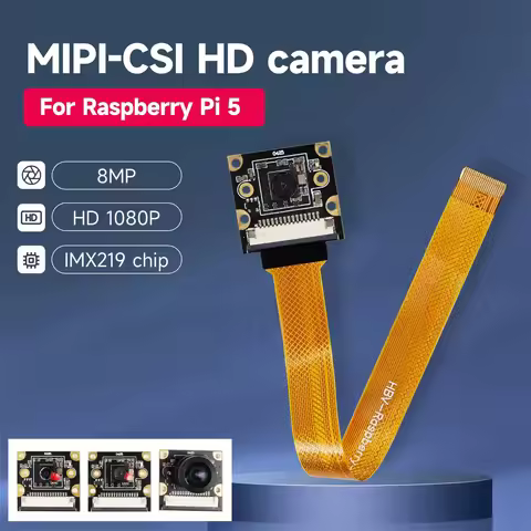 Raspberry Pi 5 Camera Module with 8MP IMX219 Chip 77° 120° 160° FOV For Choice With High Quality Acr