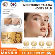 Beef Tallow Honey and Olive Whipped Beef Tallow Honey Balm Beef Tallow Face Moisturizer Cream