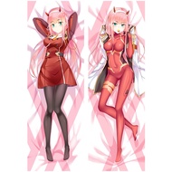 Anime DARLING in the FRANXX Zero Two Pillow Cover Dakimakura Case 3D Double Sided Bedding Hugging Bo