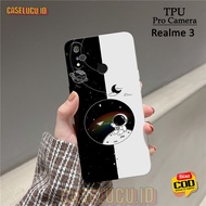 HP Latest Realme 3 Phone Case - Astronaut Fashion Case - Realme 3 Phone Case - Realme 3 Phone Soft C