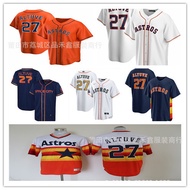 Same Day DeliveryHouston Astros Houston Astros Jersey No. 27 Altuve Sports Baseball Uniform Men