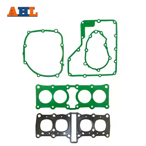 AHL Motorcycle Parts Head Cylinder gaskets Stator Engine Cover Gasket Kit For Yamaha FZR250 FZR250R 