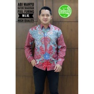 Abi Manyu Long Sleeve batik Shirt For Men by rafanda batik Tops