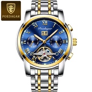 Best-Seller On Douyin Full-Automatic Waterproof Mens Mechanical Watch Stainless Steel Hollow Mens Wa