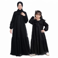 Baju Muslim Anak Perempuan Gamis Anak Model Terbaru 2026 Gamis Brukat Hitam Cutetrik Official Store
