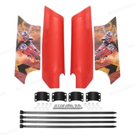 FVHYT Motorcycle Fork Protection Shock Absorber Guard Cover For honda CRF 250 450 L R X 110 125 230