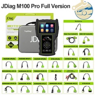 [MHUS] Newest Jdiag M100 Pro Motorcycle Scanner Full Set OBD OBD2 Scanner D87D88 Function Diagnostic