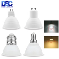 DSELCHUN LED Bulb MR16 GU5.3 GU10 E27 E14 6W 220V-240V LED Lamp Spotlight LED Spot Light 24/120 degr