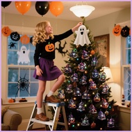 Halloween Calendar Ornament Advent 24 Days Gnome Decor Countdown Calendar Gnome 2D Acrylic Tree Orna