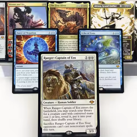 MH1 FAR M21 CC1 C19 HOLO12-Ⅰ02 Tcg proxy magic cards Force of Negation Ugin, the Spirit Dragon Sylva