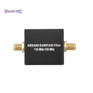 118MHz-138MHz Airband Bandpass Filter BPF for RX Only