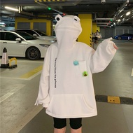 [kaistoreofc] Hoodie Oversize Frog Hoodie Katak/Kodok Hoodie Lucu Avocado Dino Model Korea Hoodie Un