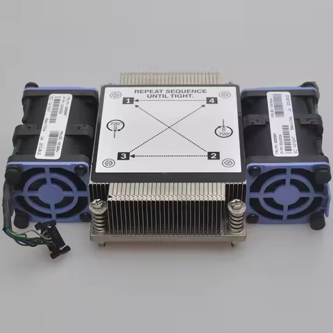 Genuine Heatsink 81Y7644 94Y7813 Cooling Radiator Fan 00D2567 00W2008 N31824U For IBM X3630M4 X3530M