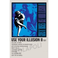 Poster Cover Album Use Your Illusion II - Guns N' Roses