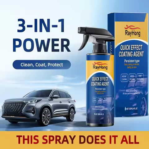 Car Ceramic Nano Coating Spray – Shine Hydrophobic Paint Waterproof Nano Crystal Auto Quick-Dry Coat