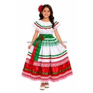 READY STOCK Children Kids Spanish Mexican Latin America Costume Samba Festival Carnival Mexico Tradi