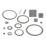 WS2812 module 8 Bit/12 Bit/16 Bit/64 Bit 5050 RGB LED full-color build-in driving lights Round LED R