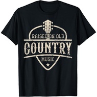 Raised On Old Country Music 80S 90S Vintage Southern Music T-Shirt