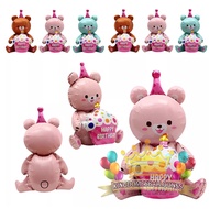 4d Bear Foil Balloons | Teddy Bear Foil Balloons | Birthday Bear Foil Balloons