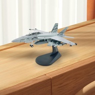 [szluzhen3gv] 1/100 Scale F/A-18 Plane with Base Miniature Collections Metal Alloy Fighter Model for