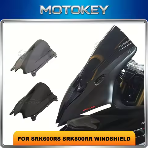 Motorcycle Windshield Wind Deflector Pare-brise For QJMOTOR SRK800 SRK600RS SRK 600RS 800