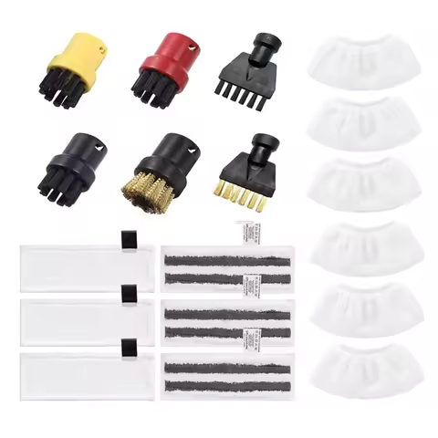 Accessories For Karcher Steam Cleaner Easyfix SC2 SC3 SC4 SC5, Microfibre Cloth Set And Floor Nozzle
