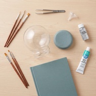 Snow Globe Kit For Home Decor 3.14 Inch Clear Glass Water Globes Crafts Snow Globe Making Kit For Ki