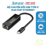 USB Type-C to RJ45 Fast Ethernet Network Adapter JASOZ F106 - Genuine product -