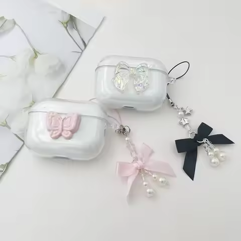 for Technics EAH-AZ100 Case Silicone earphone Cover For Technics AZ100 cover fashion wiht keychian