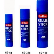 ARTLINE 8GM GLUE STICK 8g/25g/ Gam Sekolah Gam Kering