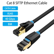 Vention Cat 8สาย Ethernet SSTP 40Gbps ความเร็วสูง RJ45 Cat8สายเคเบิลเครือข่ายเคลือบทองเชื่อมต่อสำหรั