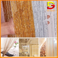Gorgeous Glittery Knitted Umbrella Curtains Decorative Curtains for Home, Spa, Cafe DC-99