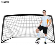 [SharprepublicefMY] Soccer Goal Net Easy and Take Down with Stakes Training Soccer Goal Football Goa