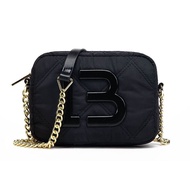 Spanish Luxury Brand BIM BA YLOLA Versatile Chain Golden Embroidered Shoulder Crossbody Bag