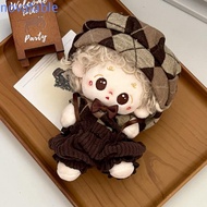 NOVAFABLE​ 10/20cm Cotton Doll Clothes, Lamb Sweater Scarf 10cm Cotton Doll's Clothes, Doll  Outfit 